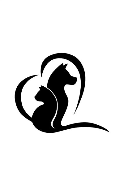 habune قطعة ديكور للسيارة على شكل قطة وكلب، إنتاج محلي بجودة A+، لون أسود، مق...