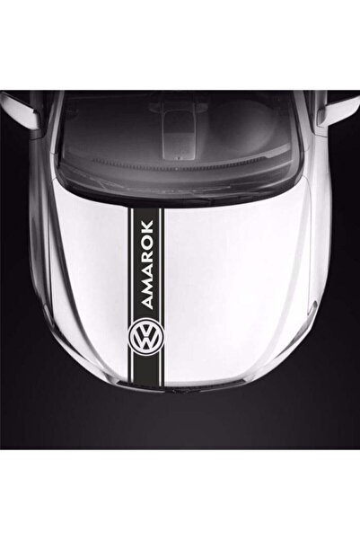 pınaxar Compatible Hood Top Sport Stripe Sticker Decal for Volkswagen Amarok