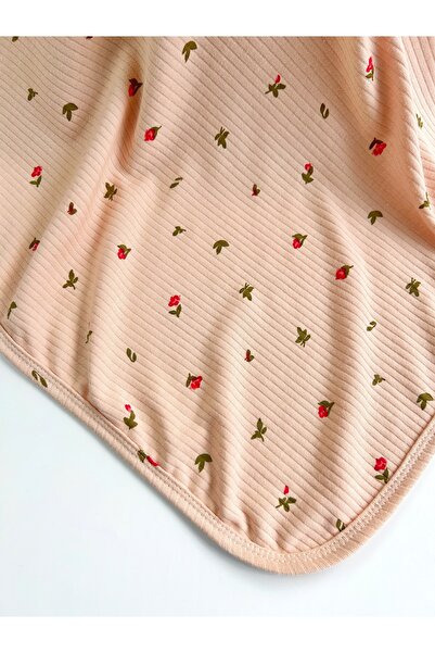 OMY بطانية منقوشة وقماط 85X90 سم قماش قطني