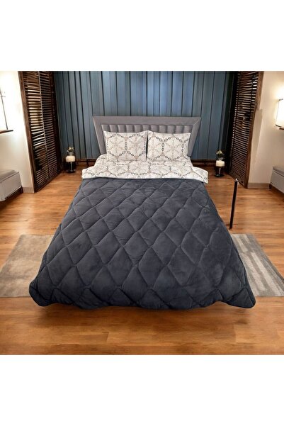 Arma Concept Double Wellsoft Quilt Sleeping Set 195X215 & 4 Pillowcases & Fitted Sheet with Elastic