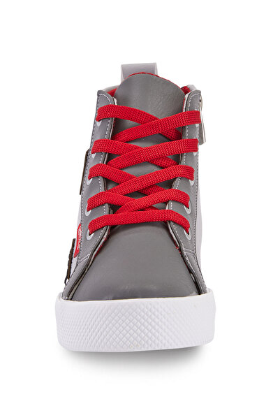 Denokids Araba Erkek Çocuk Gri Sneakers Spor Ayakkabı
