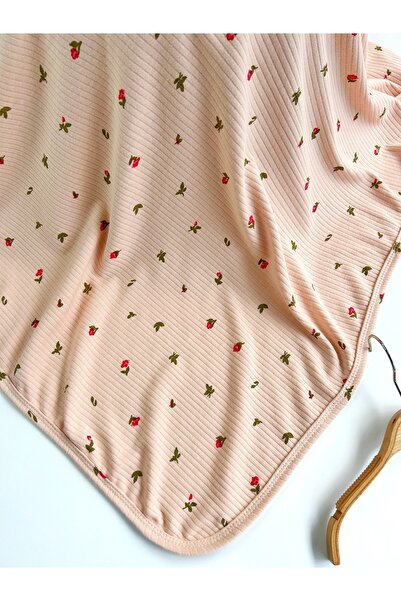 OMY بطانية منقوشة وقماط 85X90 سم قماش قطني