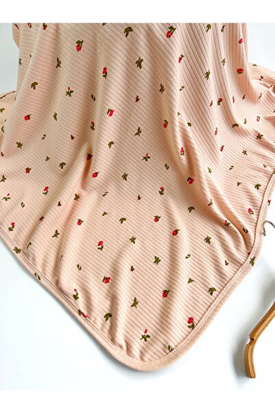 OMY بطانية منقوشة وقماط 85X90 سم قماش قطني