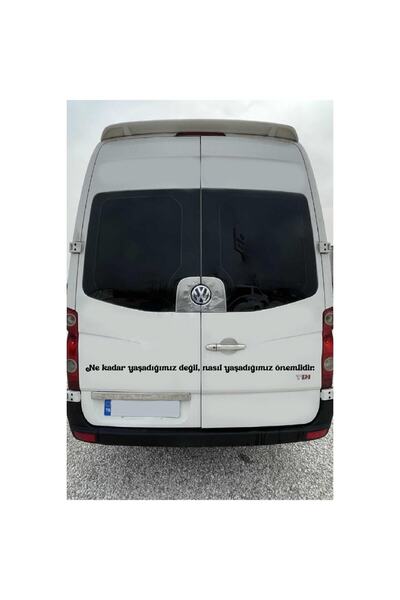 pınaxar Car Window Lettering Words Long Sticker
