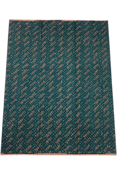 Generic قماش أفريقي 100% قطن مطبوع عليه أنقرة، 6 ياردات، أفضل تصميم جديد جميل متعدد الألوان، أحدث تصميم