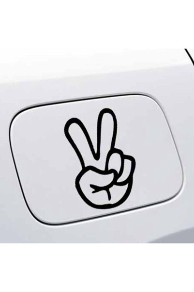 pınaxar Simple Finger Movement Design Waterproof Auto custom new sticker 10*1...