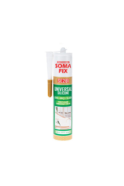 Somafix SOMAFİX SE281 Genel Amaçlı Silikon Beyaz 280gr
