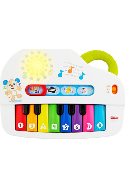FISHER PRICE Fisher-Price Eğlen ve Öğren Işıklı ve Eğlenceli Oyuncak Piyano GTW20