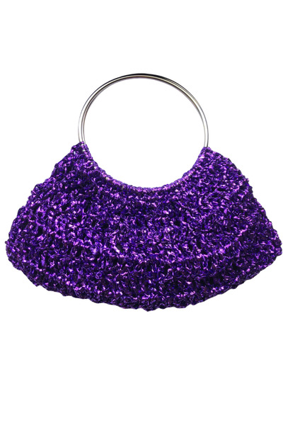 ByLily Metallic Raffia Chic Bag, Can Be Used at Night, Day, Weddings, Engagements, Invitations or for Everyday Stylish Use