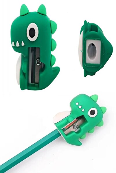 Hyd Dinosaur Figured Eraser and Sharpener Back to School Cute Sharpener 1 Piece
