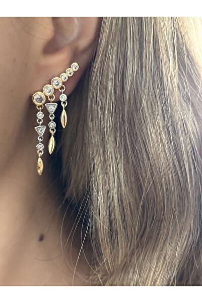 mysteriajewelry Glamour Shine Çelik Küpe