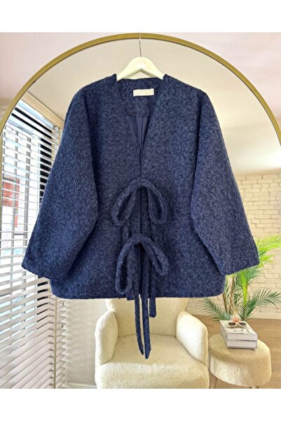 ensade Багчіклі Oversize Вітрозахисний Зимовий Кашеміровий Пончо