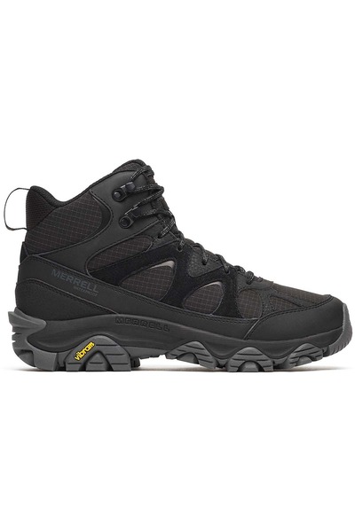 Merrell Thermo Snow Mid Wp Wibram Sole Waterproof Unisex Boots Black