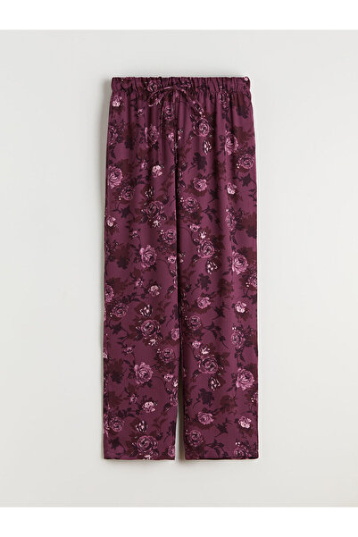 LC Waikiki Gömlek Yaka Çiçekli Kadın Pijama