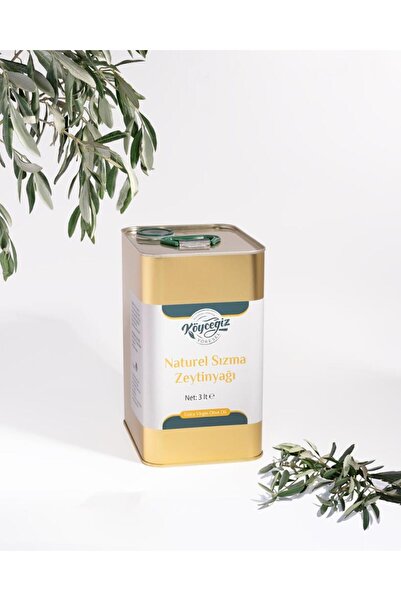 kb köyceğiz yöresel Naturel Sızma Zeytinyağı 3 Lt