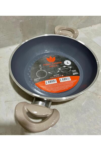 EVİNDA Pan-Dora Evinda 20 cm Crystal Casting Pan - Casting Granite, Fireproof, Non-Stick, Impact Resistant