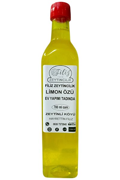 FİLİZ ZEYTİNCİLİK LİMON ÖZÜ 700 ml