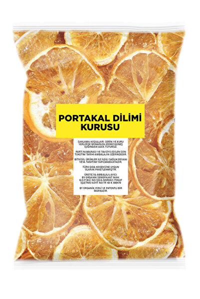 BY ORGANİK شرائح البرتقال المجفف 50 جرام