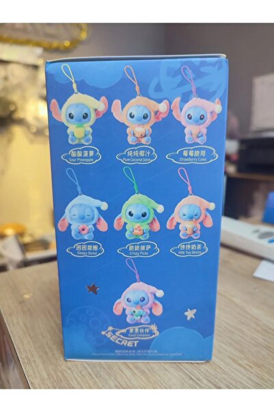 TEG Elektronik Peluş Stitch Koala Oyuncak Stich Sürpriz Paket Pelüş Stiç Labubu Askılı 15 cm 1 adet