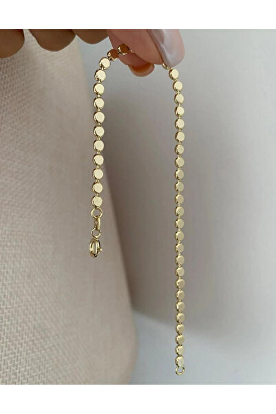 Butik XUping 14k Pul Ezme Bileklik 18.5 cm