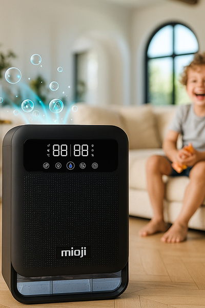 Mioji Mio 30NEC Pro 3.8 Litre Çift Göstergeli Nem ve Rutubet Alma İyon Hava Temizleme Cihazı - Siyah