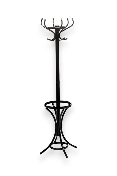 ASLANSTORE Siyah Metal Portmanto Askılık Özel1