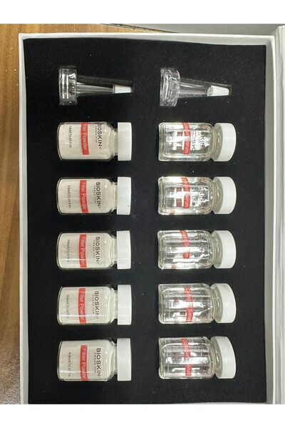 bioskin Derma plus dolgu tozu protocol serum ünite