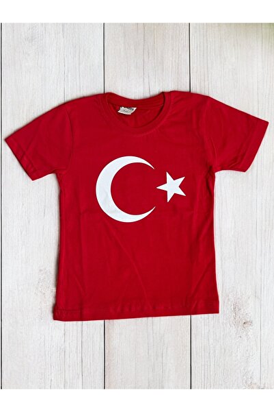 Lyora 23 Απριλίου - 19 Μαΐου - 29 Οκτωβρίου Παιδικό μπλουζάκι Unisex με τουρκ...