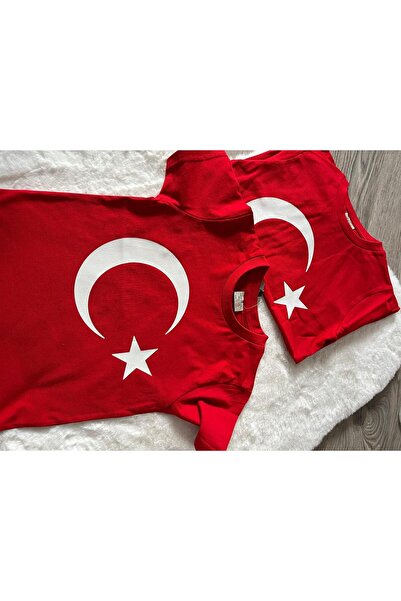 Togy Co Unisex Turkish Flag Printed T-Shirt