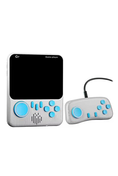 DKH G7 Retro Handheld Game Console, 3.5-Inch LCD Screen, 666 Classic Games, TV Output, 500mAh Battery, G