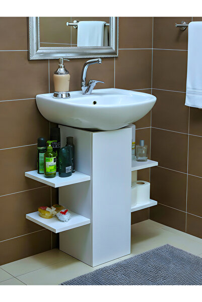 Asude Home Lavabo Altı Düzenleyici Dolap, Lavabo Altı Kapama Kutusu