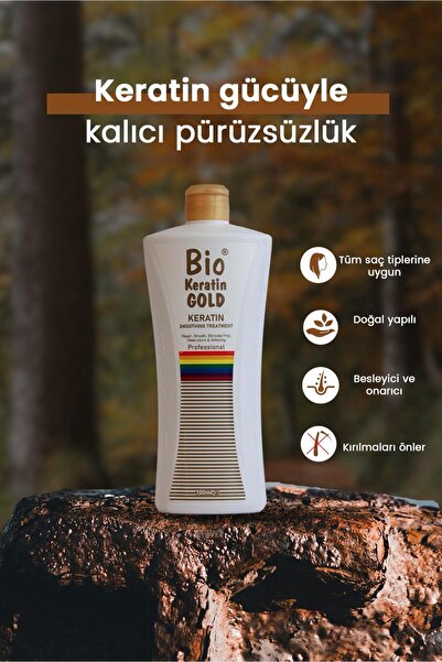 Bio Keratin Gold Gold Brezilya Fönü Keratini 700 ml 8681546031073
