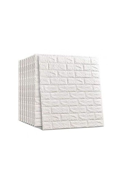 Generic 3 3D Self-Adhesive PE Foam Wall Stickers, White 70 x 77 cm