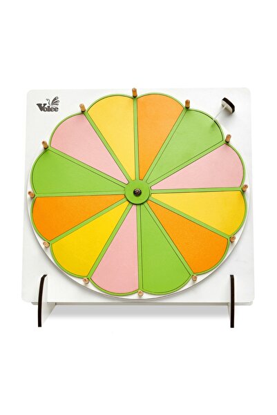 VoleeCraft Çarkıfelek Oyunu, Eğitim Materyali, Eğitici Oyun, Renkli