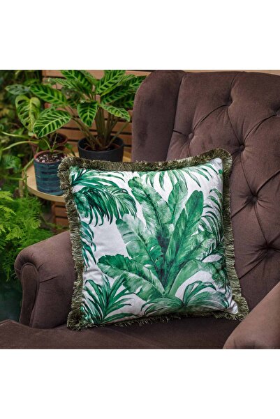 Orlenda Pufaloji Palm Pillow - Throw Pillow Kr202