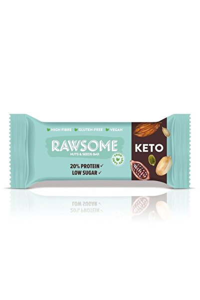 Rawsome Ketojenik Kakao ve Kuruyemişli Protein Bar 40gr