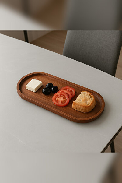 Onouqo Dubois Wooden Presentation Plate, Serving Plate, Breakfast Plate (1St ...