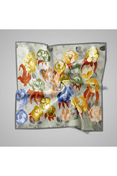 PİRAMİT Φουλάρι με φυσικό σχέδιο