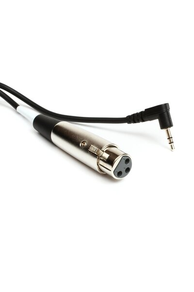 HOSA Xvm-105F Xlr (F) to 3.5mm Trs (m) Stereo Microphone Cable 1.5 Mt