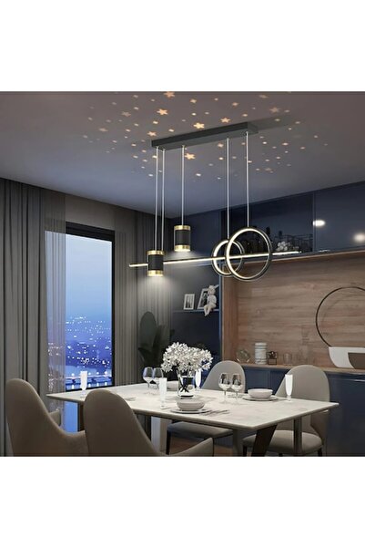 Alessandro Lustra LED Suspendata MOON, 74W, Dimabila cu Telecomanda