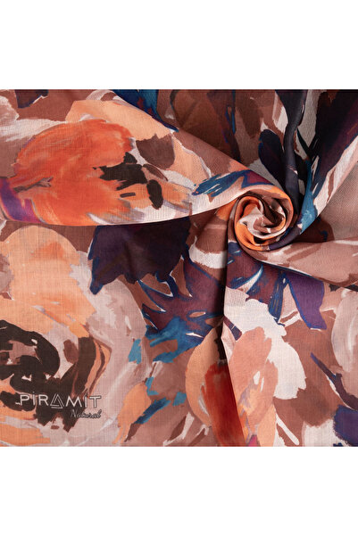 PİRAMİT Φουλάρι με φυσικό σχέδιο