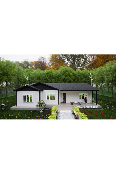 BALLİFE PREFABRİK 120 m2 PREFABRİK KONUT