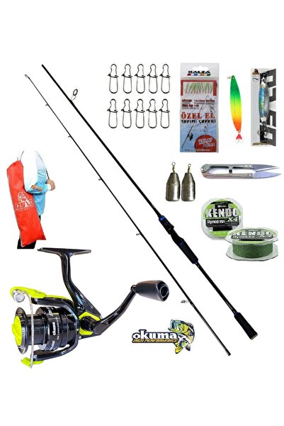Okuma Fın Chaser X FNX-40 Oslo Legend 270cm 7-40gr Spin Olta Takımı Seti