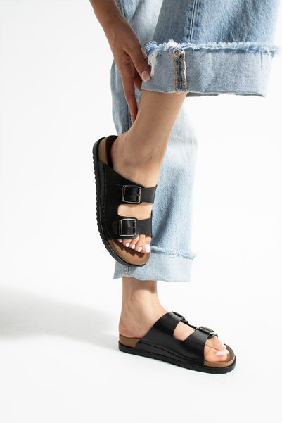 birr bazaar Women's Extra Comfortable Sole Adjustable Flexible Daily Lightweight Stylish Modern Young Mother Buckle Slippers
