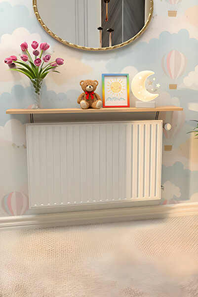 Metallica Concept İnter Montajsız Petek Üstü Raf Dresuar Kalorifer Peteği Raf...