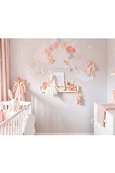 DM dekomar Dekomar Çocuk Kitaplığı, Beyaz-yuvarlak-50cm