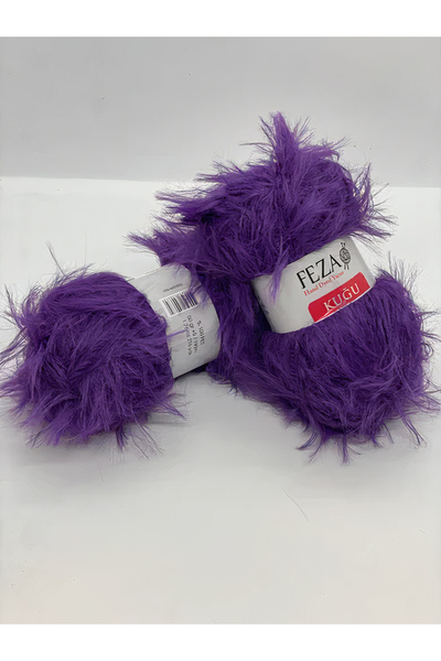 FEZA GROUP Swan Hand Knitting Yarn, 50 Gr, 210 m (2 Pieces)