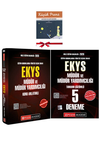 Pegem Akademi Yayıncılık 2026 Maarif Model ve ÖMK Dahil MEB EKYS Müdür ve Müd...