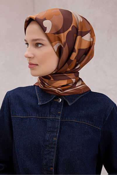 Belli وشاح حريري 100% من نسيج التويل 4213DTM 87