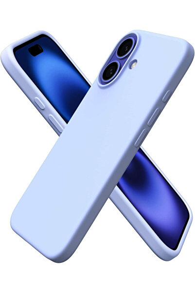 CaseHub غطاء حماية من السيليكون لهاتف Apple iPhone 17 مع شاشة مخملية داخلية و...